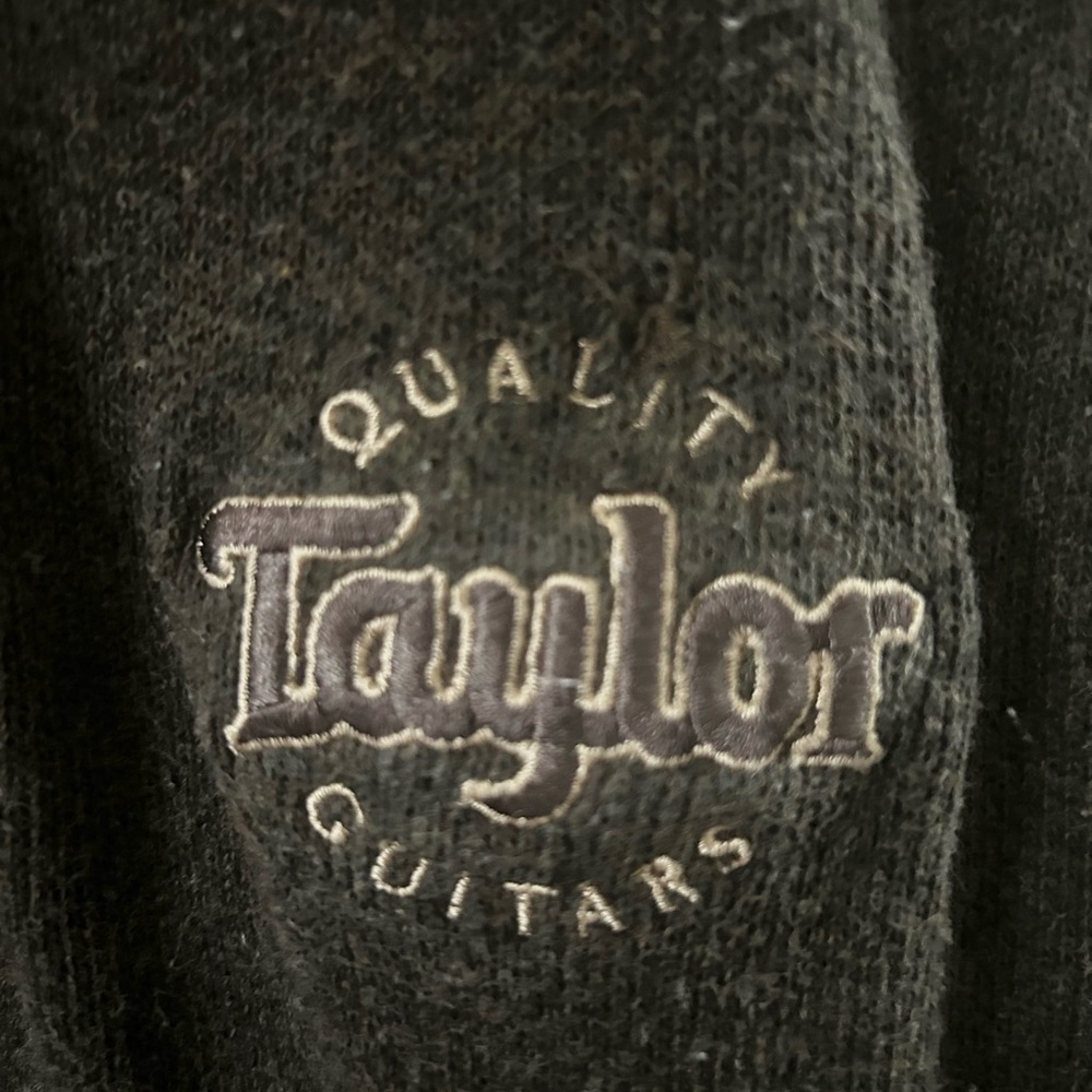 Tommy Bahama quarter zip Taylor Guitar sweater